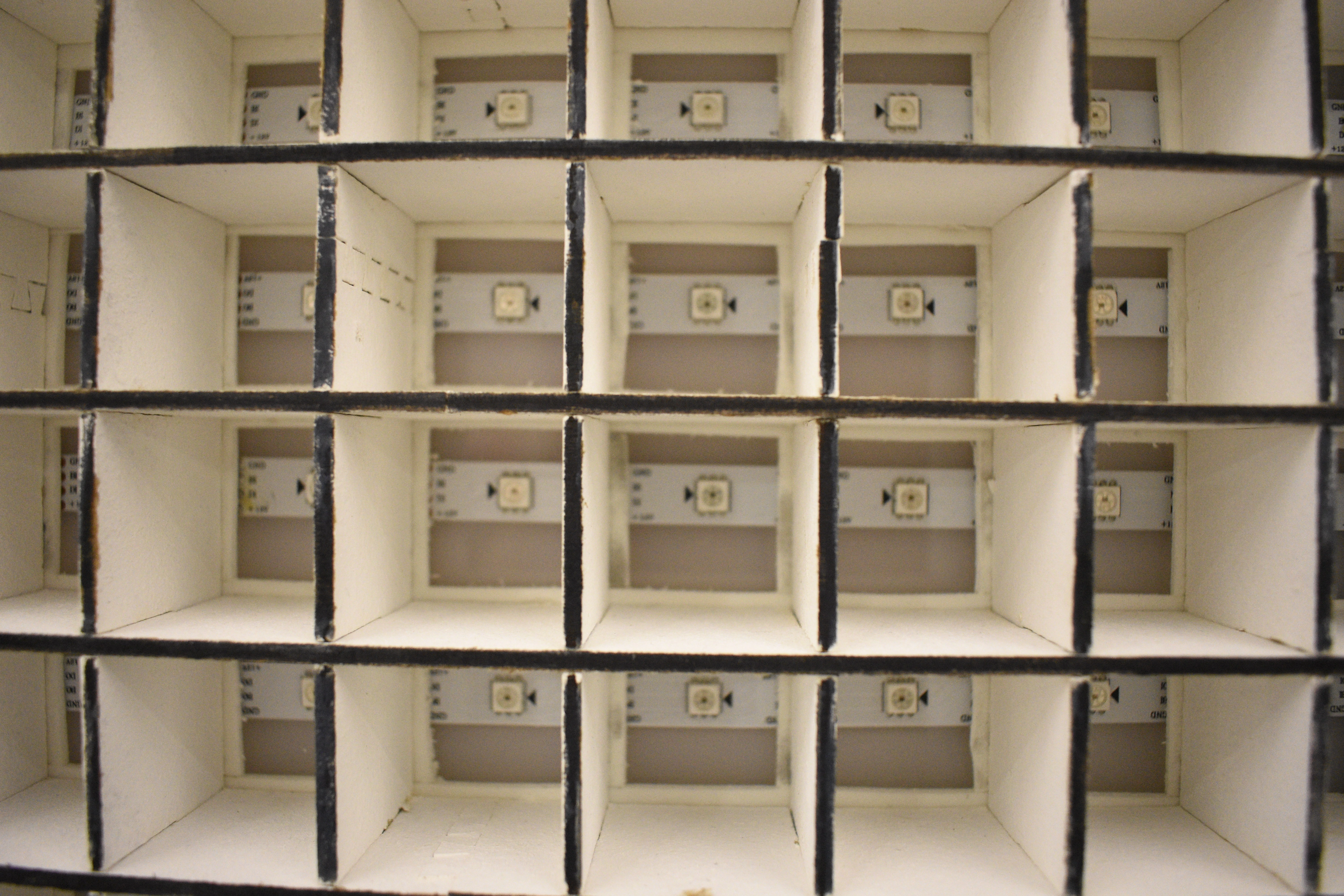 Grid of the led table