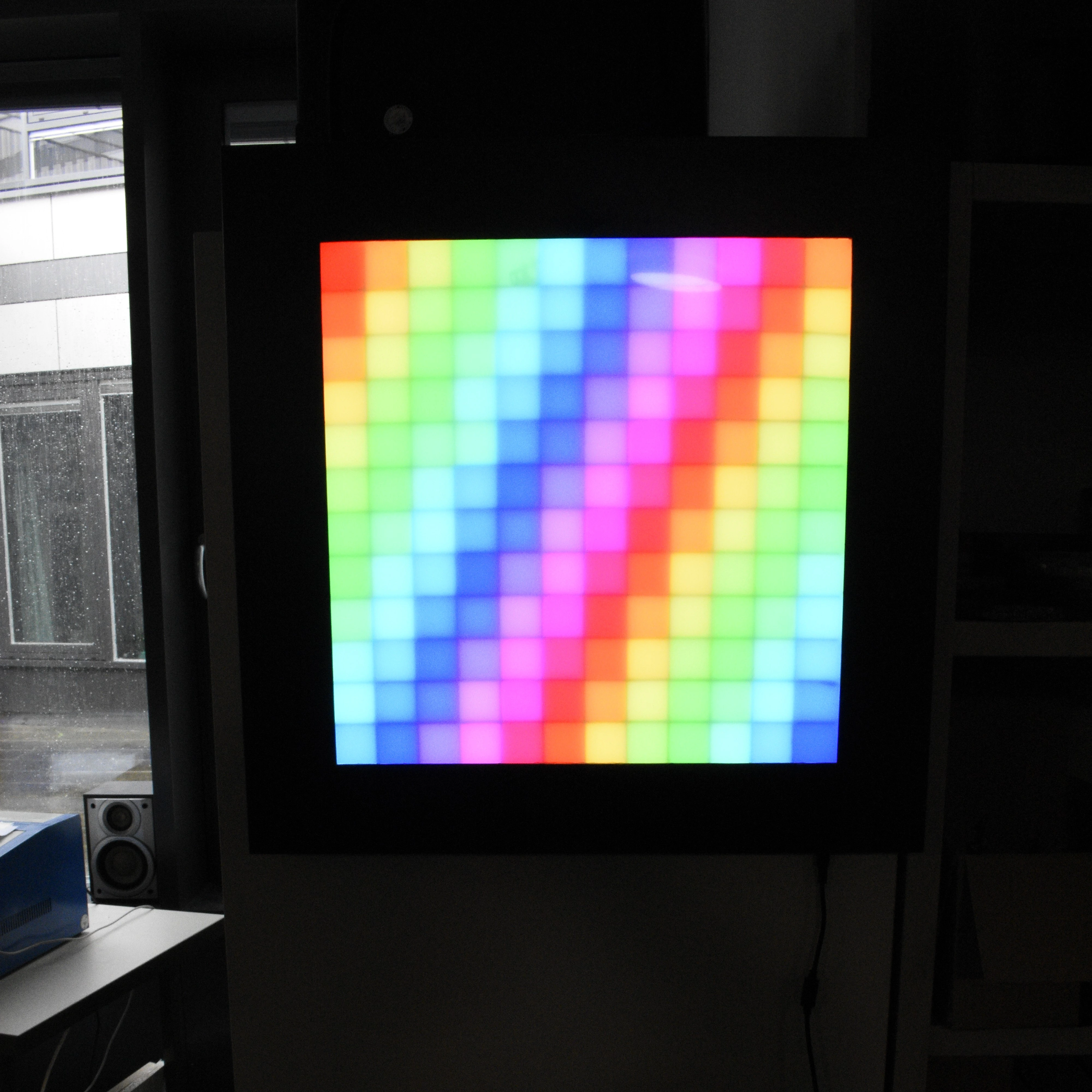 Rainbow Animation on the led Table